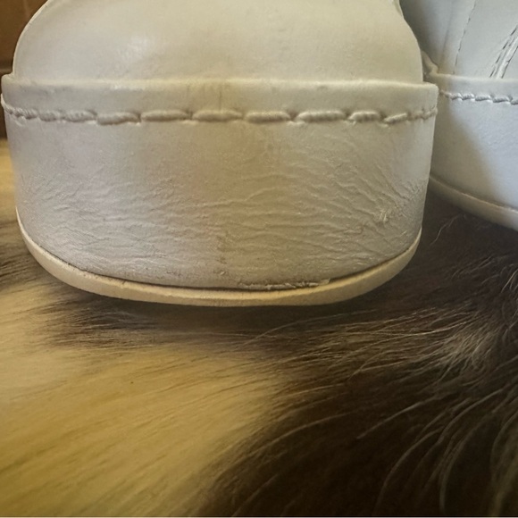 Loro Piana Nuages White Leather Sneakers, Size 7 US, 37 EU, Good Condition - Picture 12 of 16